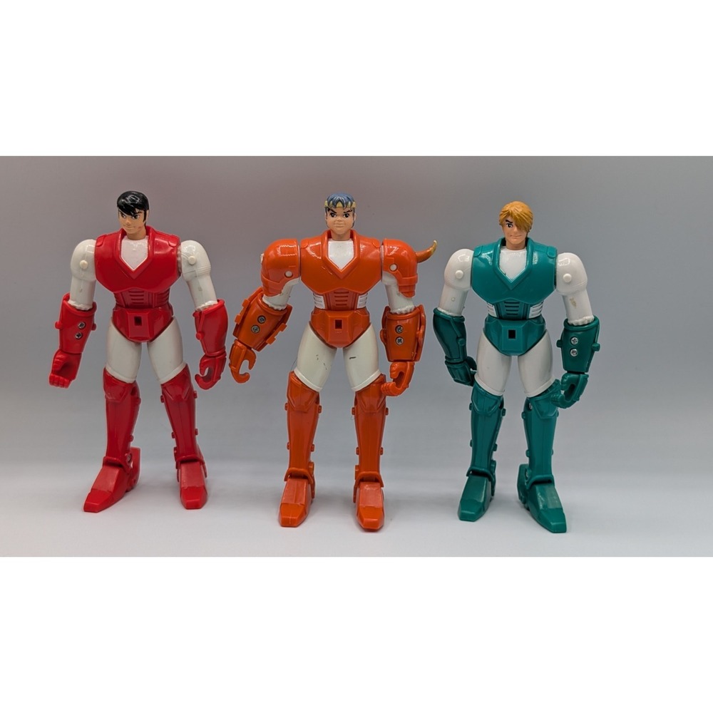 1995 Playmates Toys Ronin Warriors 6" Anime Action Figure Lot Of 3